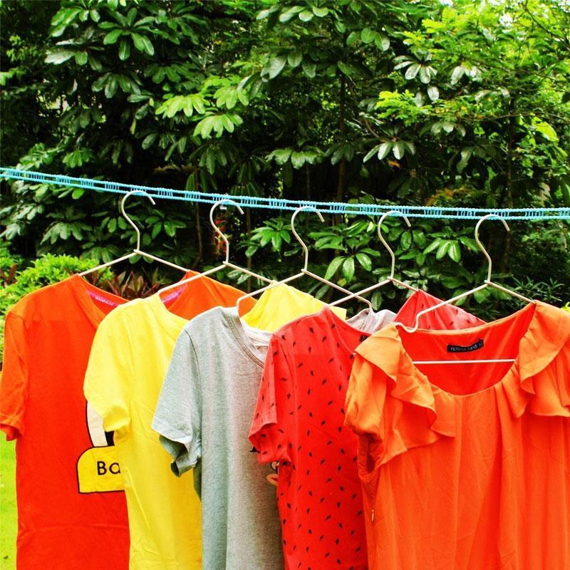Portable Clothesline for Indoor and Outdoor Use