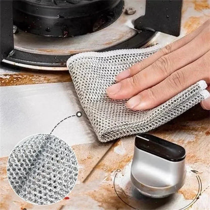 Metal Scrubbing Pads – Double-Sided for Kitchen