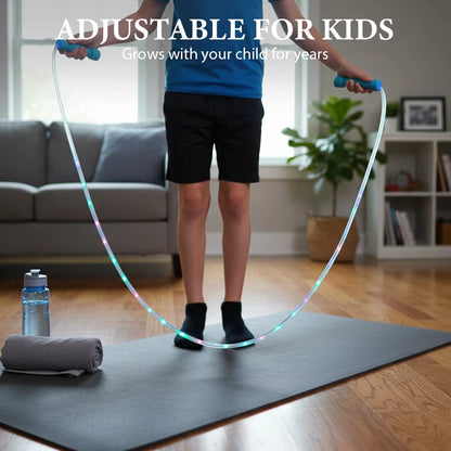 LuminaJump™ — Turns Any Jump Rope into a Magical, Glowing Adventure Full of Fun and Movement