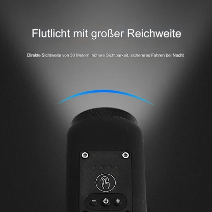 Electronic Bicycle Bell with LED Light