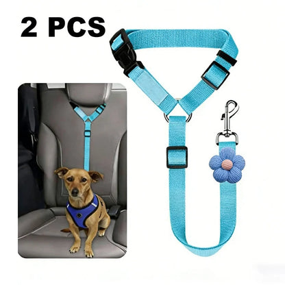 Dog Safety Belt & Leash 2-in-1