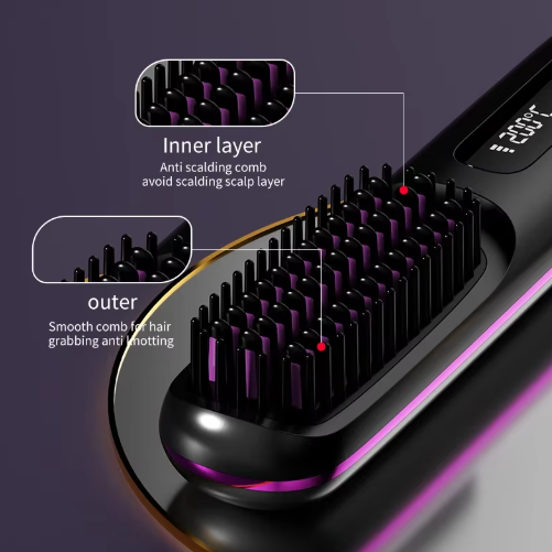 Thermal Styling Brush for Short Hair & Bangs