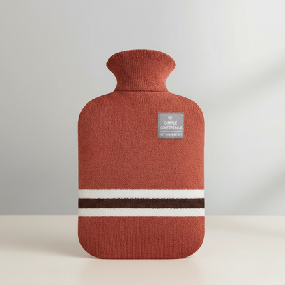 2L Hot Water Bottle with Knit Cover