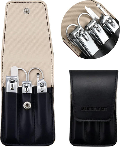 6-piece stainless steel nail clipper set