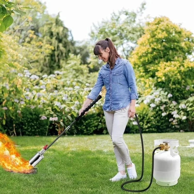 FlamoraX™ Torch — Master Your Flame, Combat Weeds and Ice with Confidence