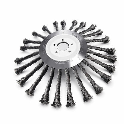Wire Brush Trimmer Head Made of Carbon Steel (Universal Fit)