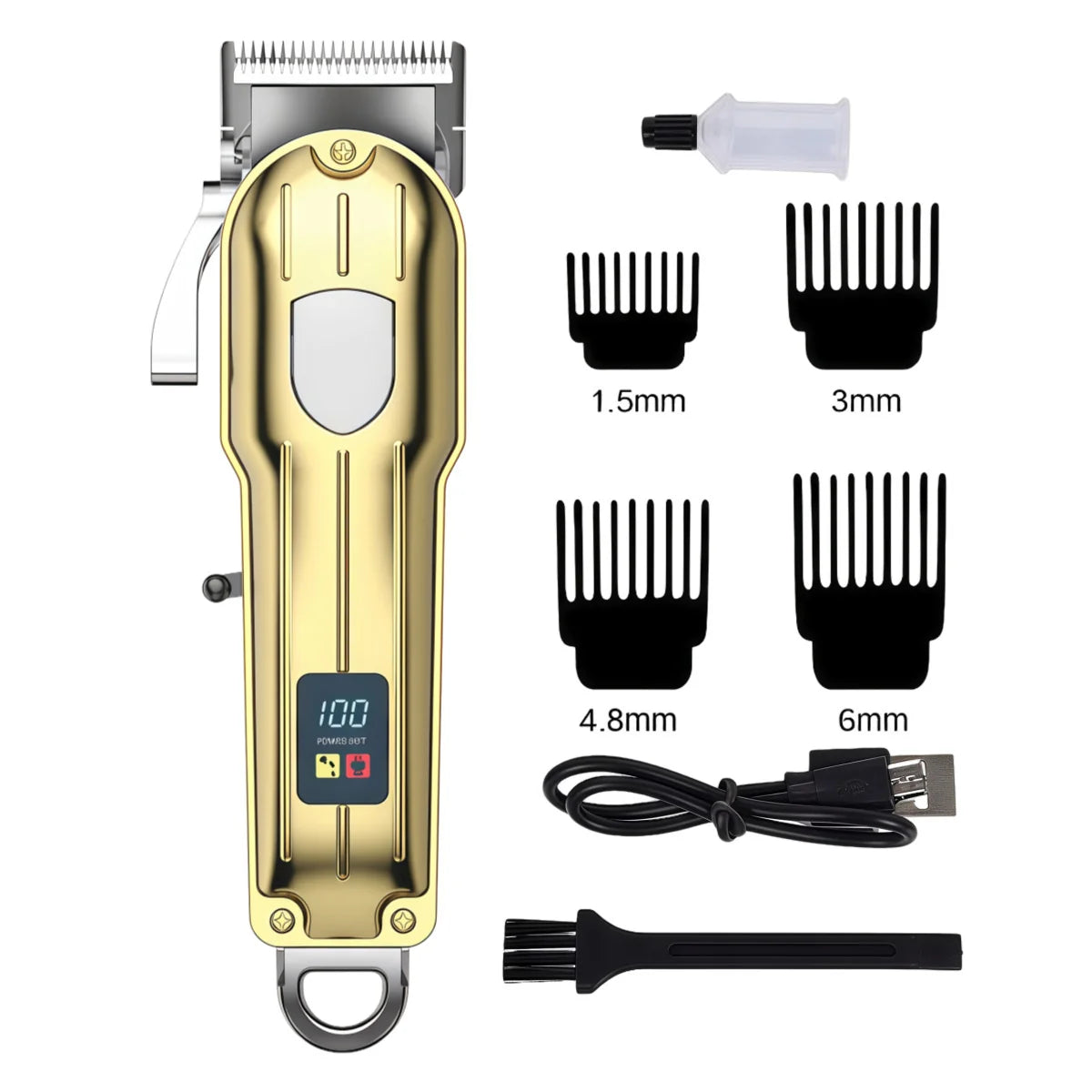 VeroTrim™ Digital Hair Clippers — Perfect Cuts for Your Confident Style Moment