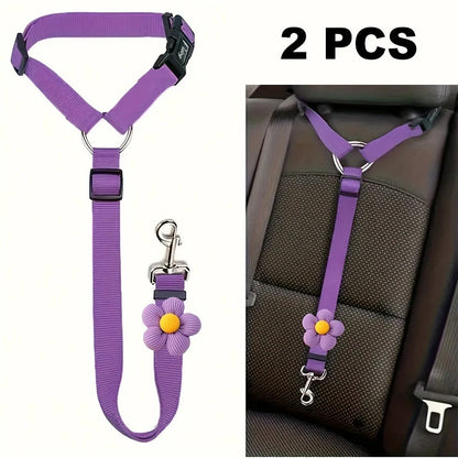 Dog Safety Belt & Leash 2-in-1
