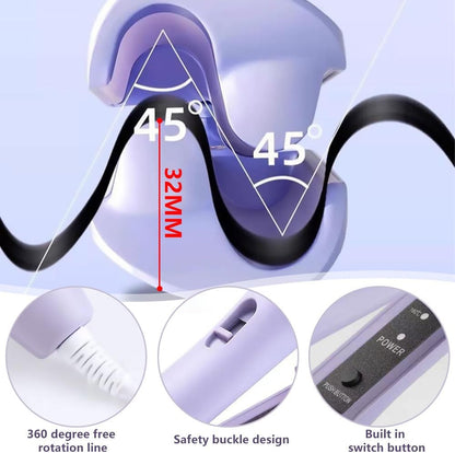 GlamCurl Curling Iron with Ceramic Coating