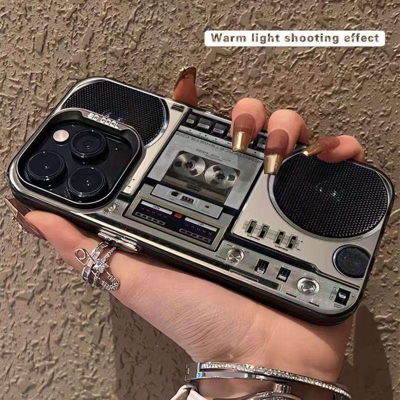 Retro Boombox Case for iPhone 7–17