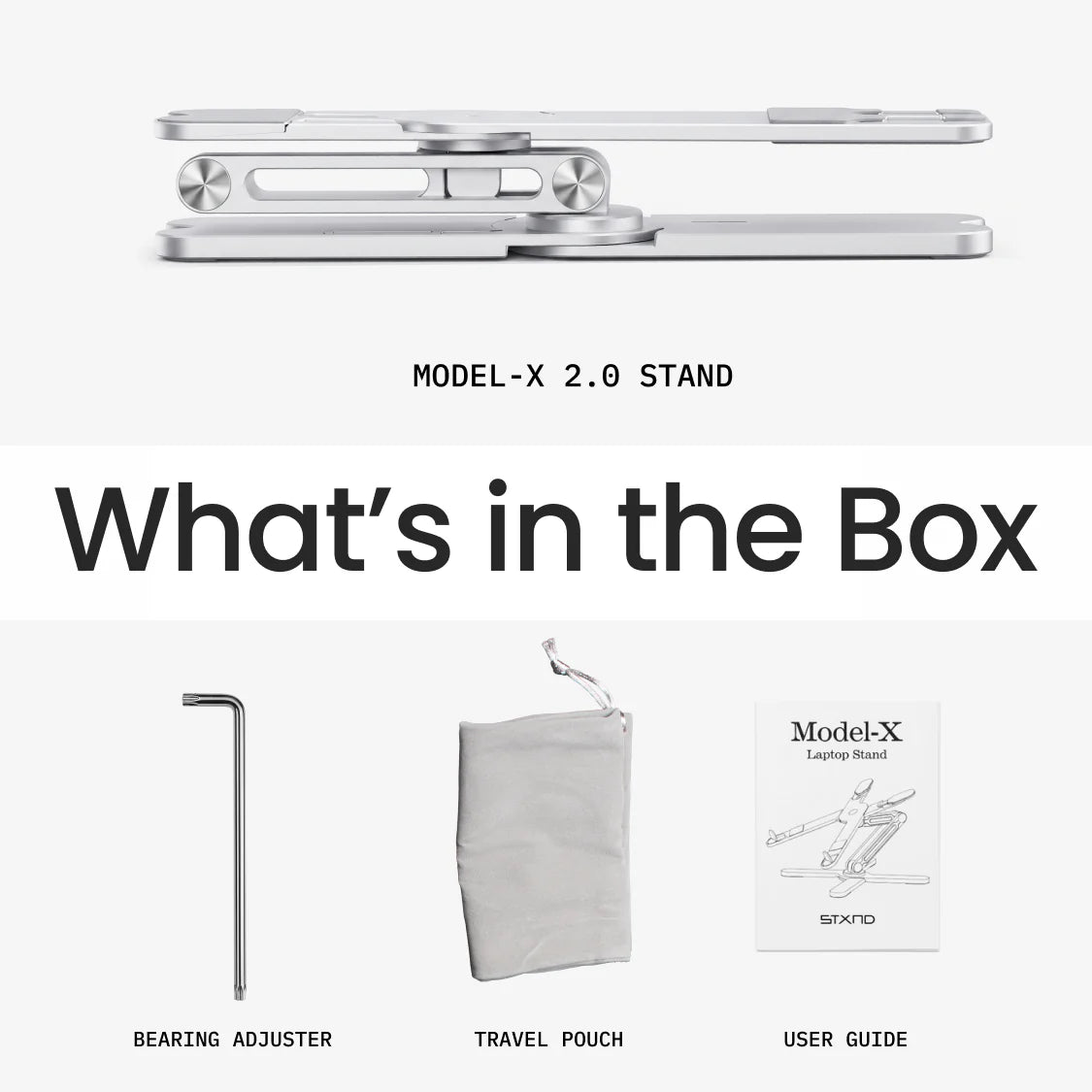 STXND Model-X 2.0 Aluminum Laptop Stand