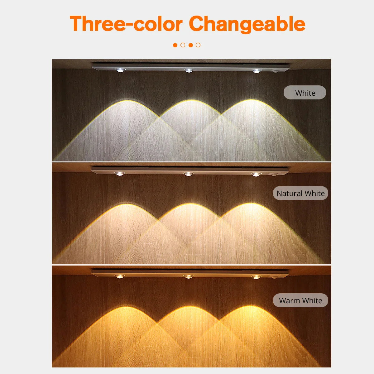 Rechargeable LED Under-Cabinet Spot with Magnets