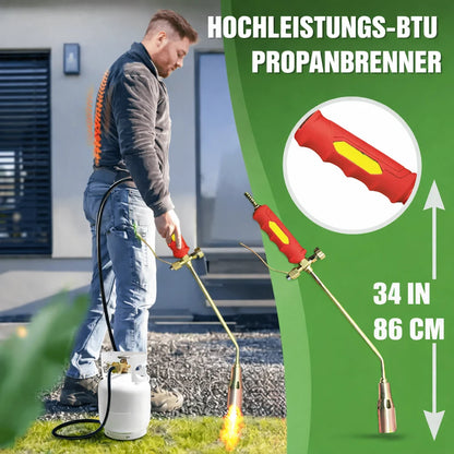 FlamoraX™ Torch — Master Your Flame, Combat Weeds and Ice with Confidence