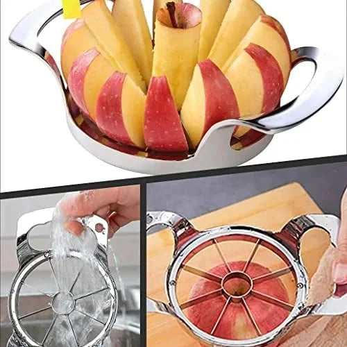 Apple Slicer Stainless Steel – 12 Sections & Core Removal