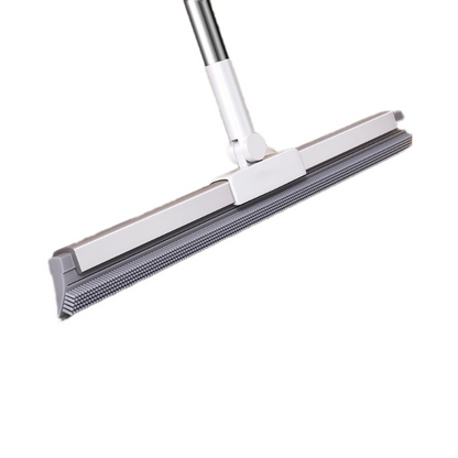 Floor mop with rubber lip & TPE bristles