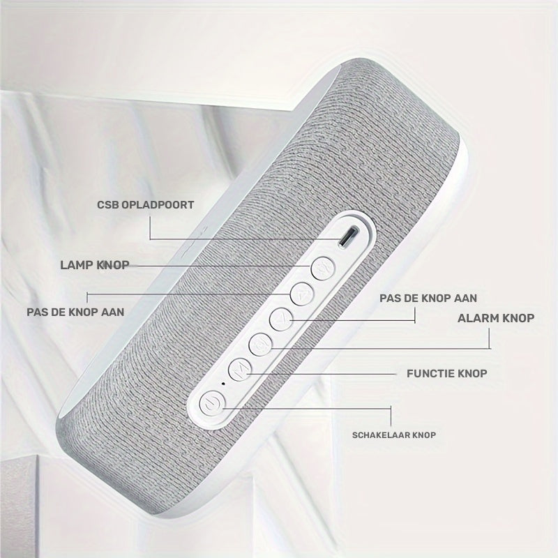 Wireless Charging Station | With Alarm Clock and Temperature Display