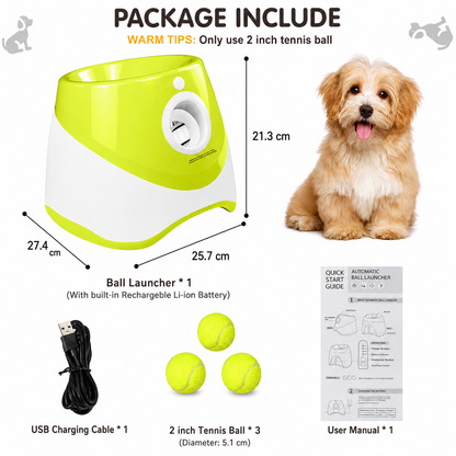 PlayBolt Automatic Ball Thrower for Dogs
