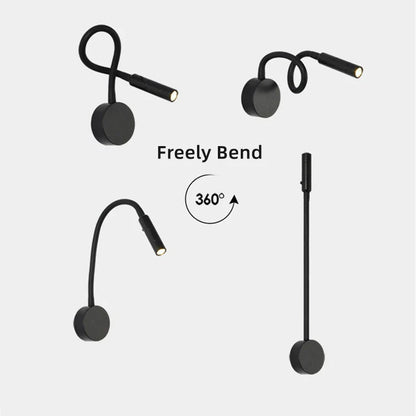 LED Wall Lamp with Swivel Arm & Touch Control