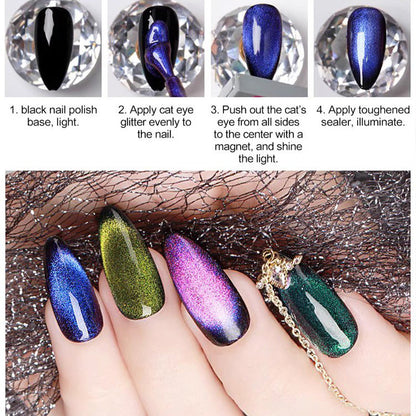 Super Galaxy Cat's Eye Nail Polish Set