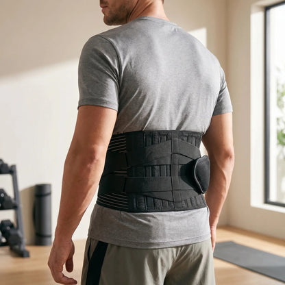 Lumbar Support Belt with Stays