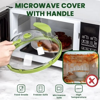 Microwave Steam Cooker & Splash Guard