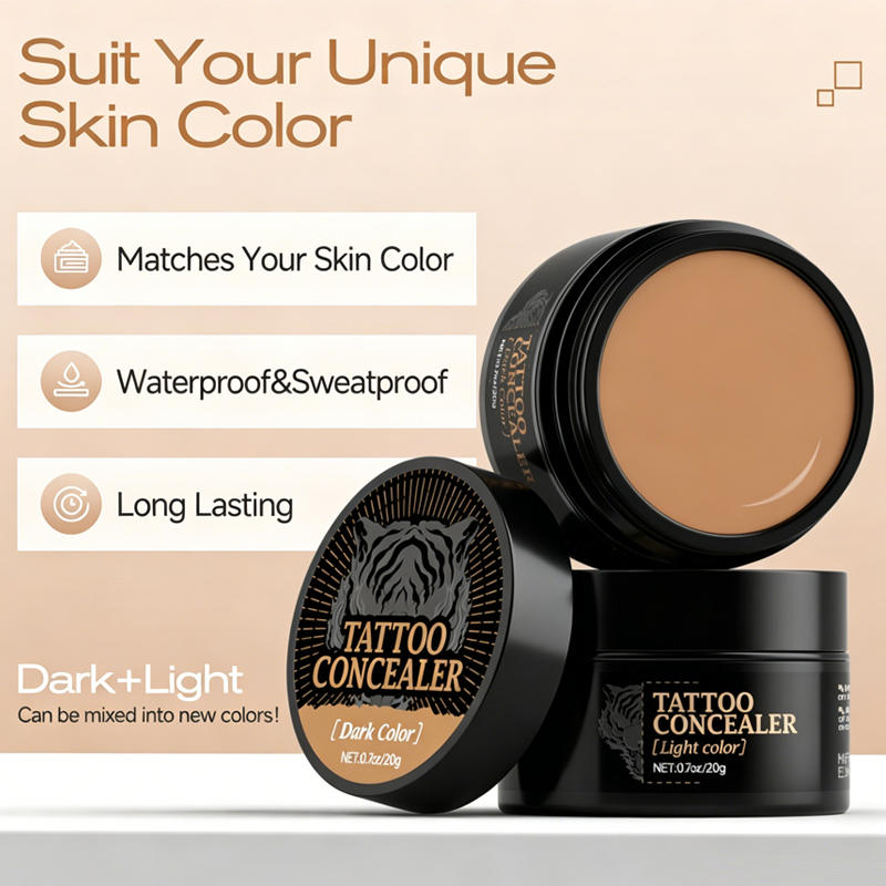 Waterproof Concealer Cream for Scars & Blemishes