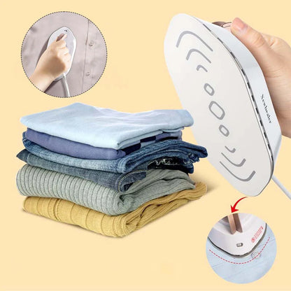 Travel iron for on the go with ceramic soleplate