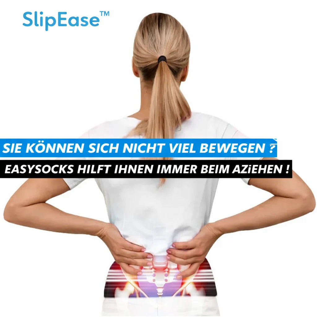 SlipEase™ — No more bending down, finally free and independent when putting on socks