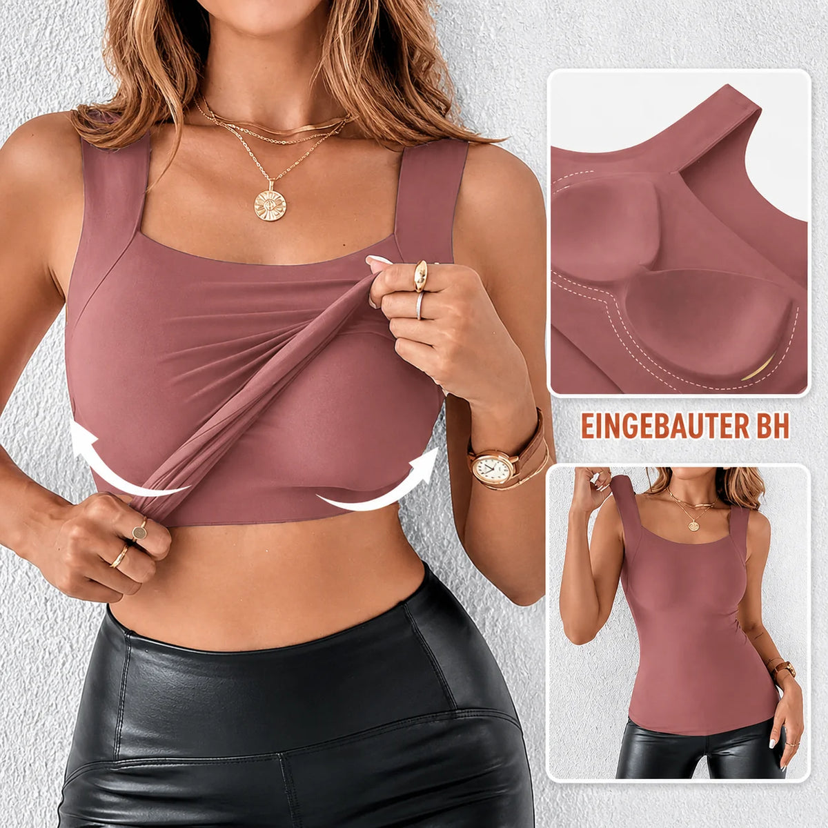VivaCurve™ Tank Top — Finally Carefree: Comfortable Support That Keeps Up With Your Everyday Life