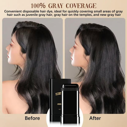 AnsatzFix Hair Color Refresh Stick with Comb
