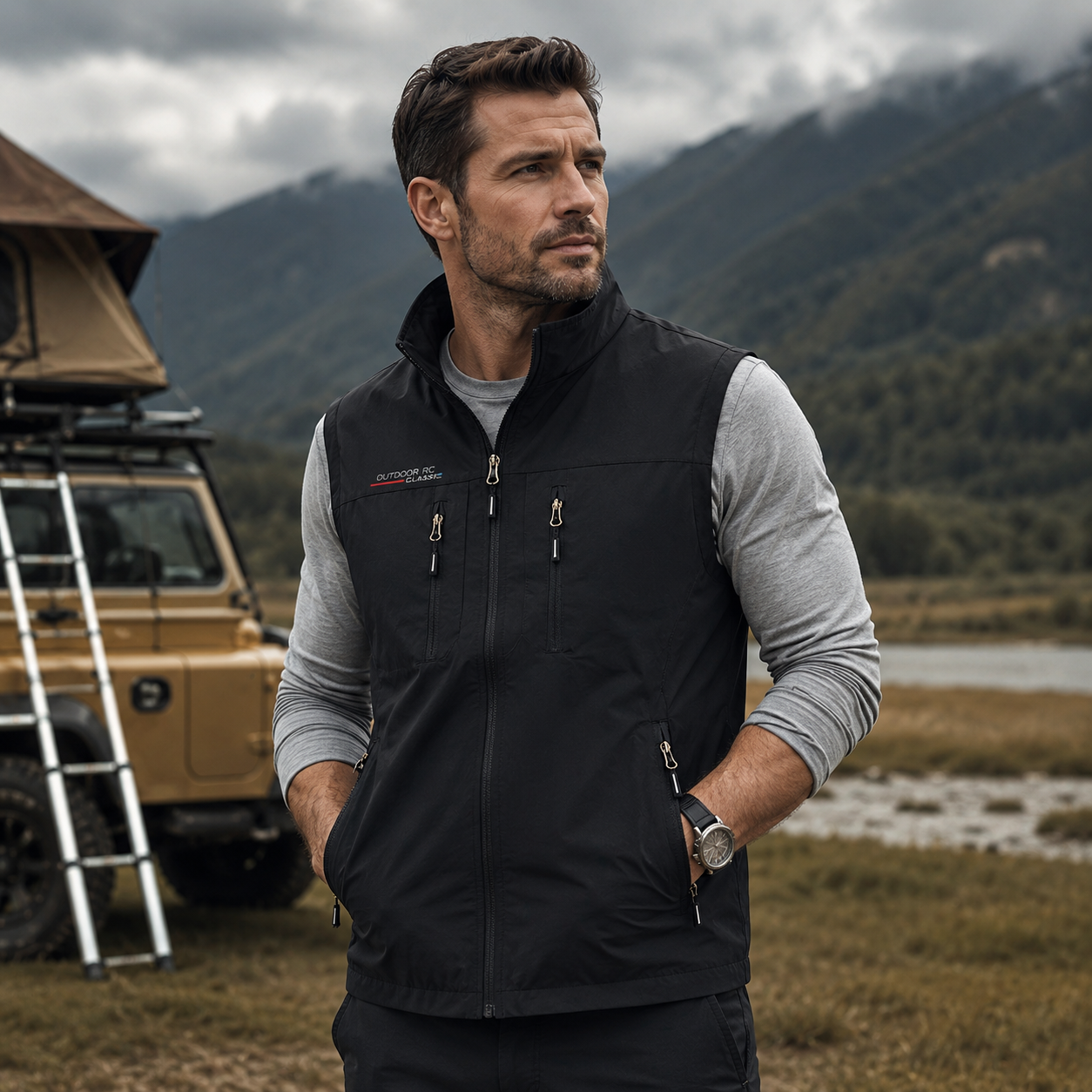 Modern Men's Bodywarmer | Lightweight & Practical for Everyday Use