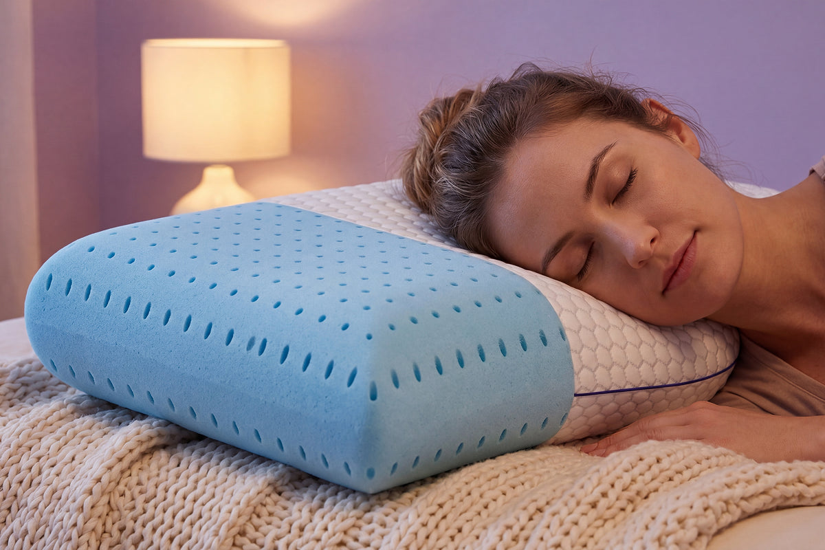 GeliPillex Cooling Gel Memory Foam Pillow
