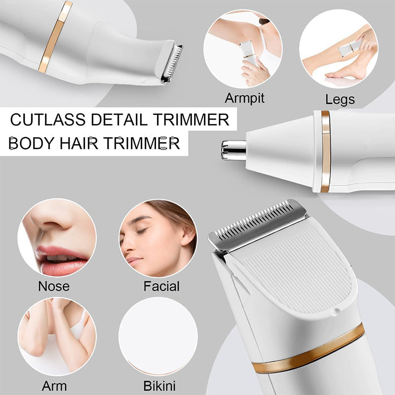 3-in-1 Electric Beard Trimmer with Charging Station