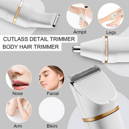 3-in-1 Electric Beard Trimmer with Charging Station