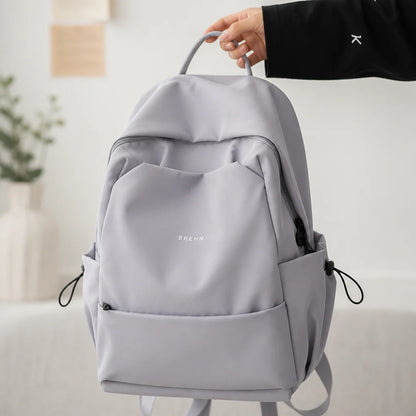 Ergonomic Water-Resistant Laptop Backpack (Padded Laptop Compartment)