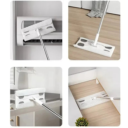 Flat mop with 112 cm handle