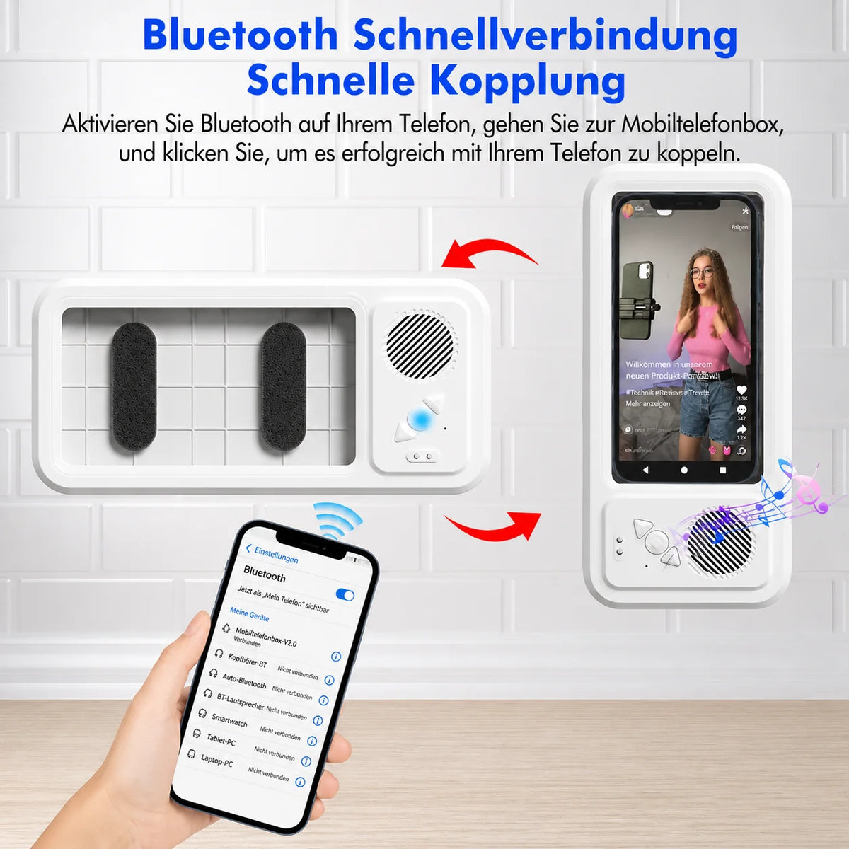 AuraStream™ — Transform Your Shower into Your Personal Concert Stage Full of Freedom and Crystal Clear Musical Joy