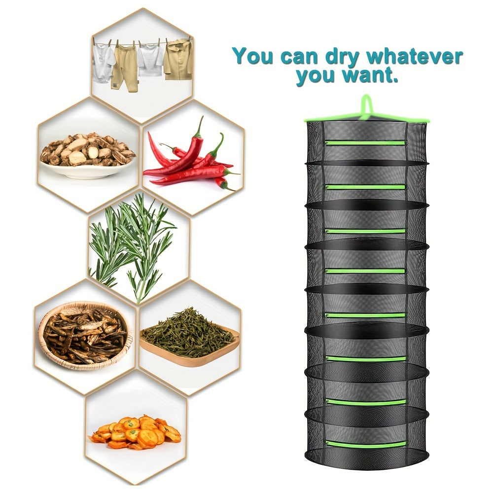 Herb Drying Rack Foldable 6 or 8 Tiers