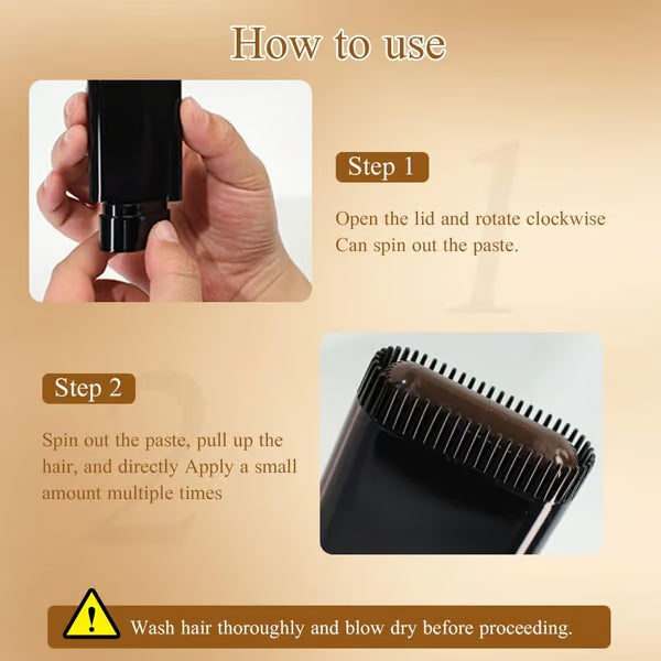 AnsatzFix Hair Color Refresh Stick with Comb