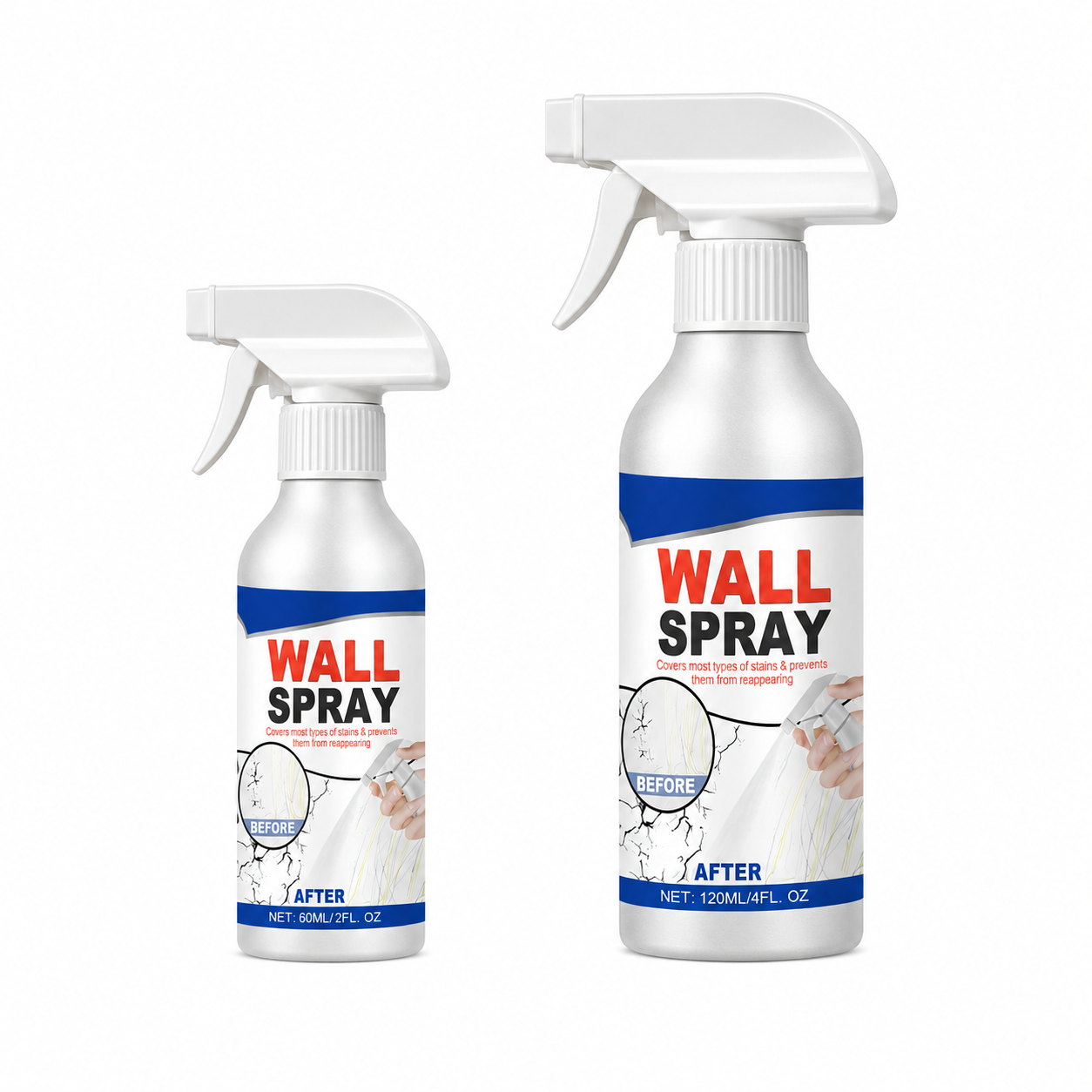 Wall Repair Spray for Scratches & Stains