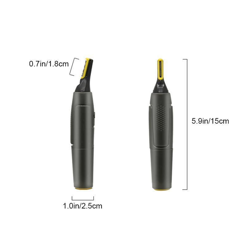 Precision trimmer with LED & titanium blade 15 cm