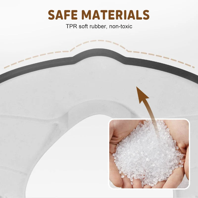 SafeTidy™ — All-around care-free protection and comfort for little seating heroes everywhere