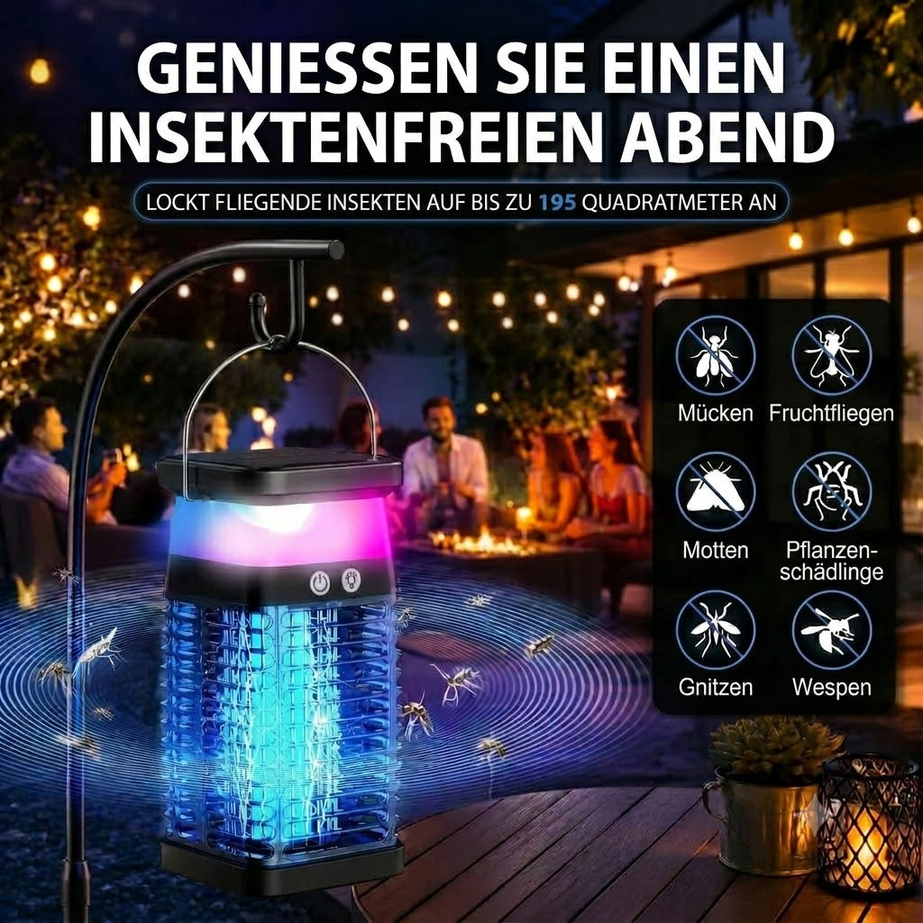 Solar Mosquito Trap with Lantern Function