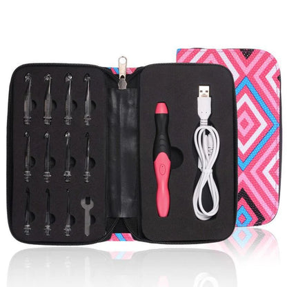 LightLoop™ LED Crochet Hooks — Say Goodbye to Dark Stitches and Enjoy Radiant Creative Moments Anytime!