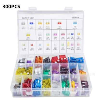 Car Fuse Assortment 300-Piece with Fuse Puller