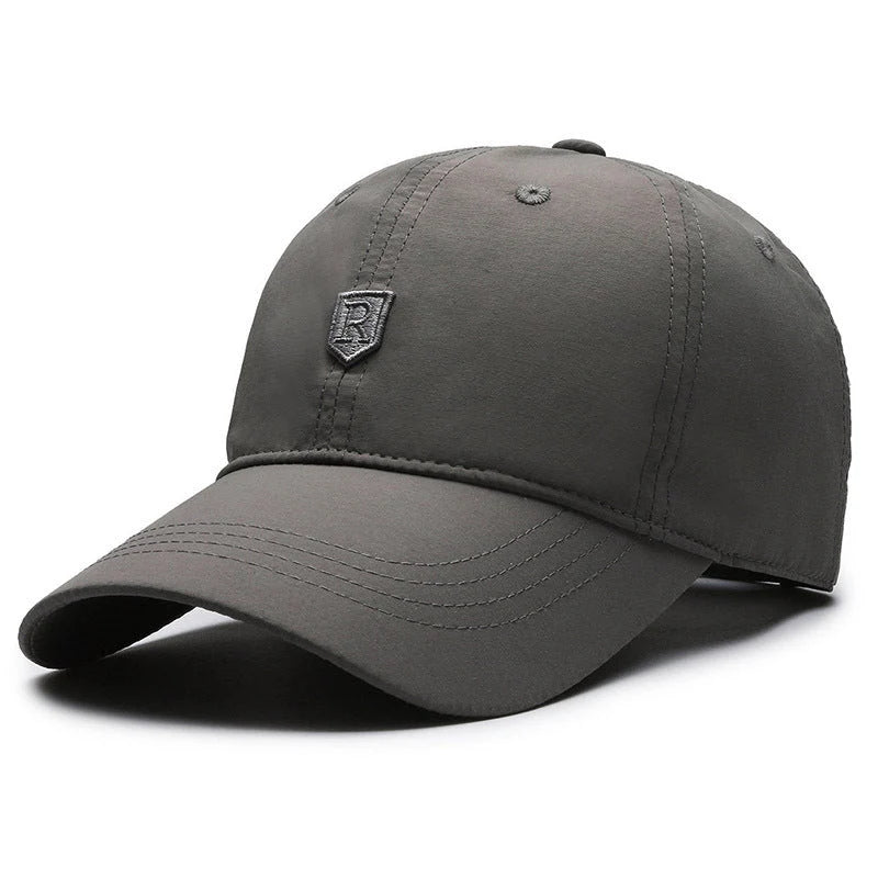 Perforated Men's Sports Cap Breathable