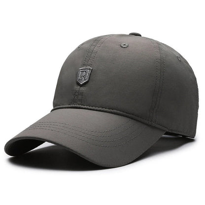 Perforated Men's Sports Cap Breathable