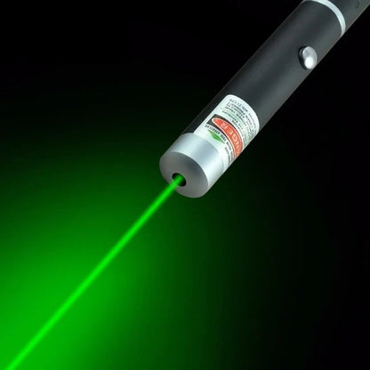 Daylight Visible High-Performance Green Laser Pointer (Aluminum Housing)