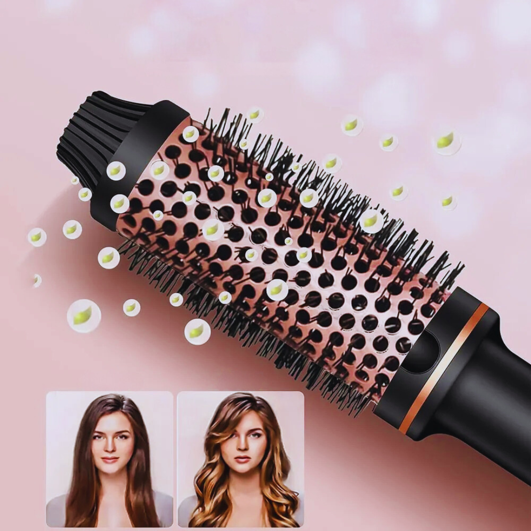 3-in-1 Thermal Curling Brush with Ion Technology