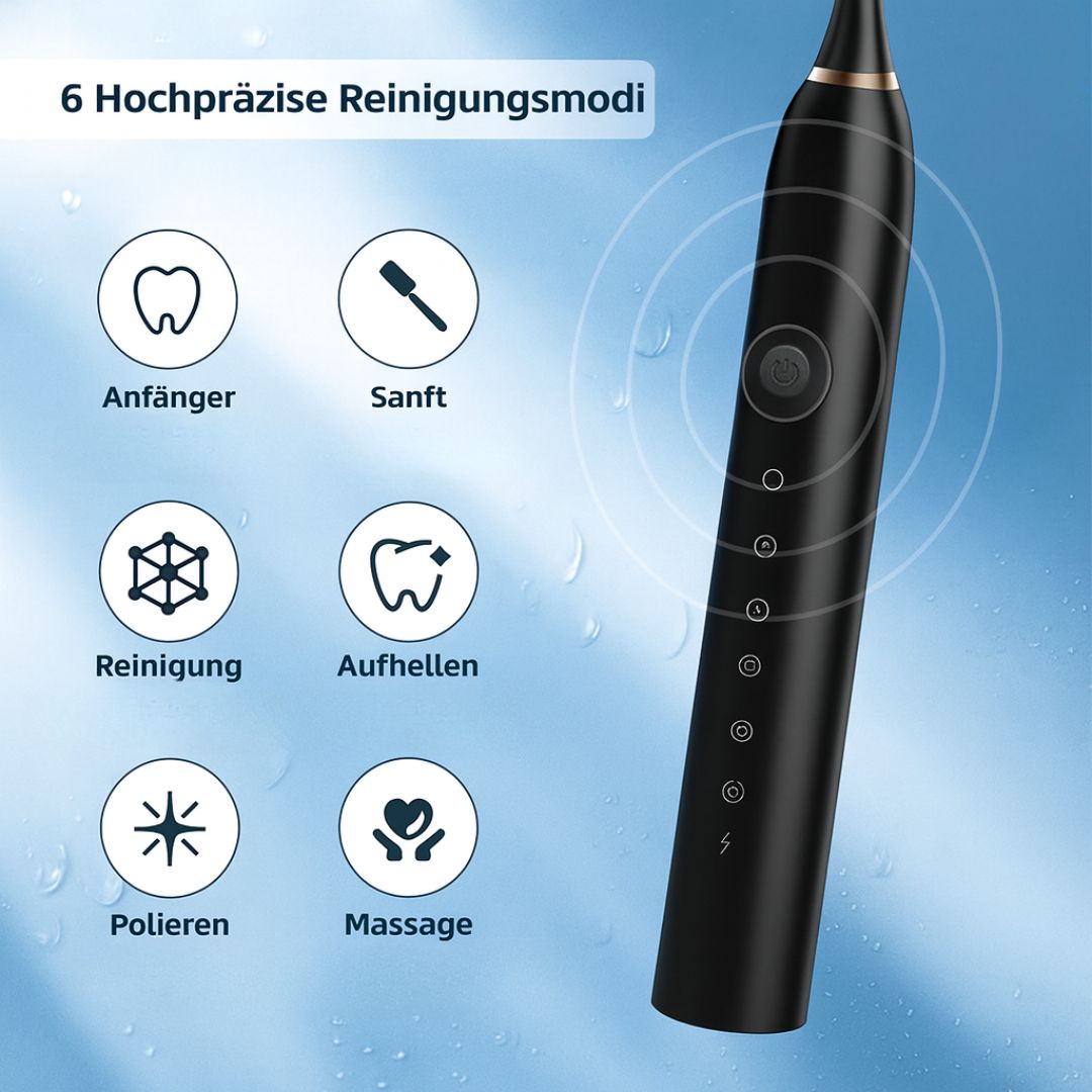 Electric Sonic Toothbrush with 6 Modes